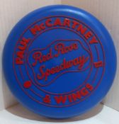 Paul McCartney & Wings Red Rose Speedway promotional Frisbee