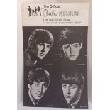 The Beatles Juke Box Jury 7th December 1963 programme