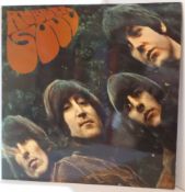 The Beatles Rubber Soul PSC 7075 Black & Yellow Stereo Parlophone Album condition excellent