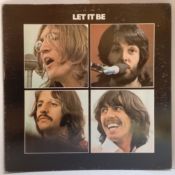 The Beatles Let It Be AR34001 USA original red label Apple album