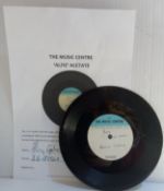 Music Centre Acetate formally the property of Brian Epstein with letter of Provence from HB Epstein