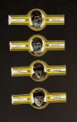 Four Original Beatles Dutch Cigar Bands one for each group member c1964