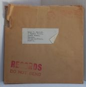 The Beatles 1963 Fan Club Christmas Record complete with original mailing envelope record is