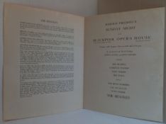 The Beatles Sunday Night at The Blackpool Opera House 16th August 1964 programme with The Kinks