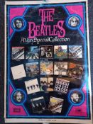 Beatles A Very Special Collection promotional poster size approx. 27”x38”