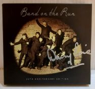 Paul McCartney & Wings Band On The Run CD signed by Denny Laine