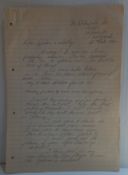 Four Page handwritten letter from Stanley Parks John Lennon's Cousin