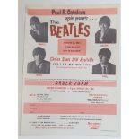 The Beatles 31st August 1965 Cow Palace San Francisco concert ticket handbill order form