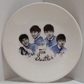 The Beatles Washington Pottery Plate UK 1964