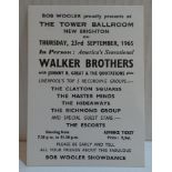 Walker Brothers ticket for Tower Ballroom New Brighton 23rd September 1965