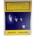 This rare programme is for the Beatles Christmas Shows in Bradford and Liverpool on 21st and 22nd