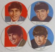 The Beatles Drinks coasters complete set of four 1964 (4)