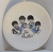 The Beatles Washington Pottery Plate UK 1964