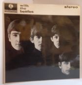 The Beatles With The Beatles PCS3045 Black & Yellow Parlophone Label Stereo Issue Condition