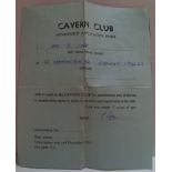 Cavern Cub membership application form