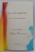 Came The Lightening Twenty Poems For George by Oliva Harrison signed on inside page, published by