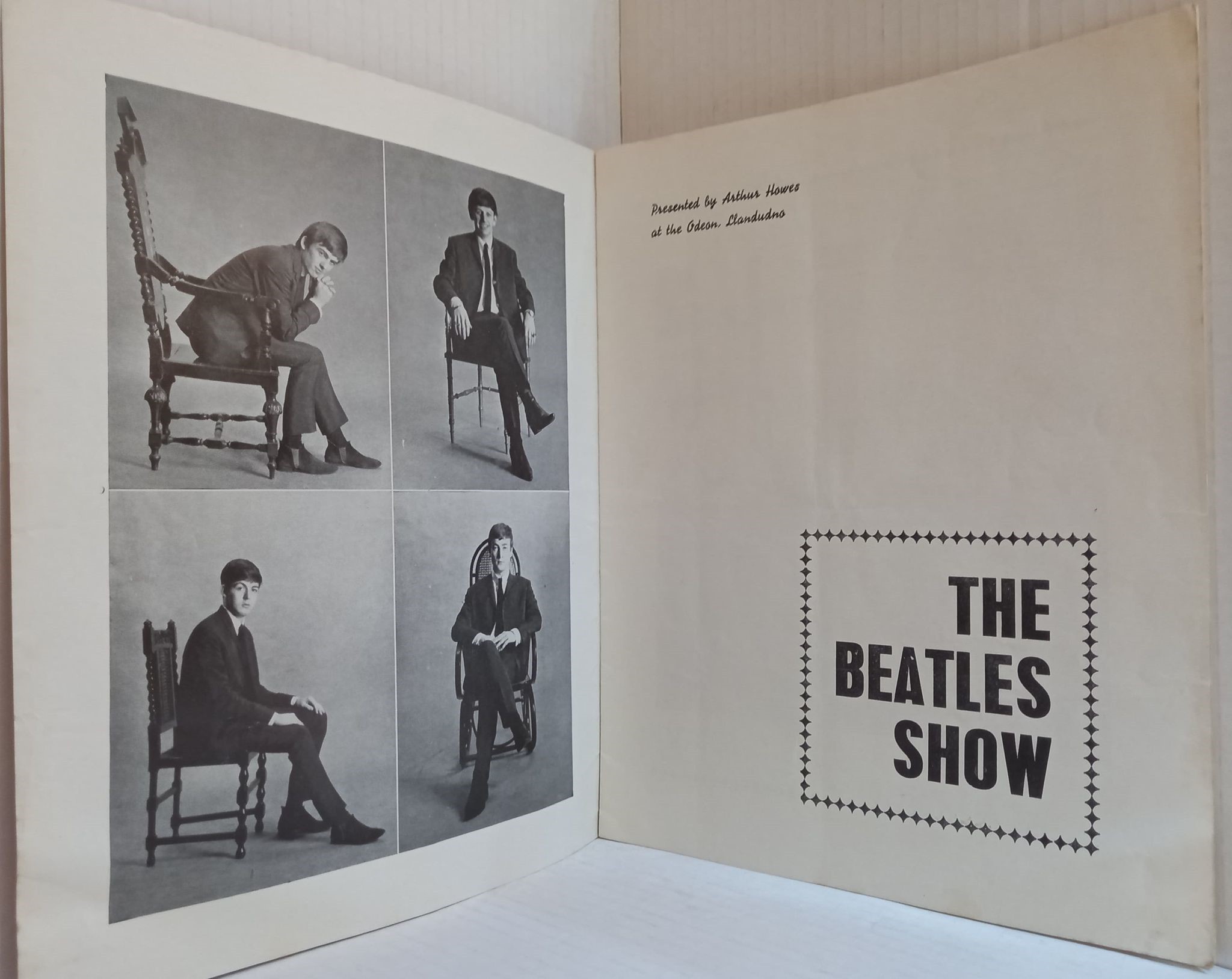 The Beatles Show Programme for Llandudno Odeon Theatre with ticket stub dated 13th August 1963 (2) - Image 3 of 3