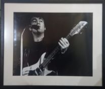 Jurgen Vollemer black and white photograph of John Lennon 1961 Hamburg framed and glazed image