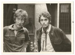 A collection of five fan pictures from 1967 one of John Lennon on of Ringo Starr and two of George