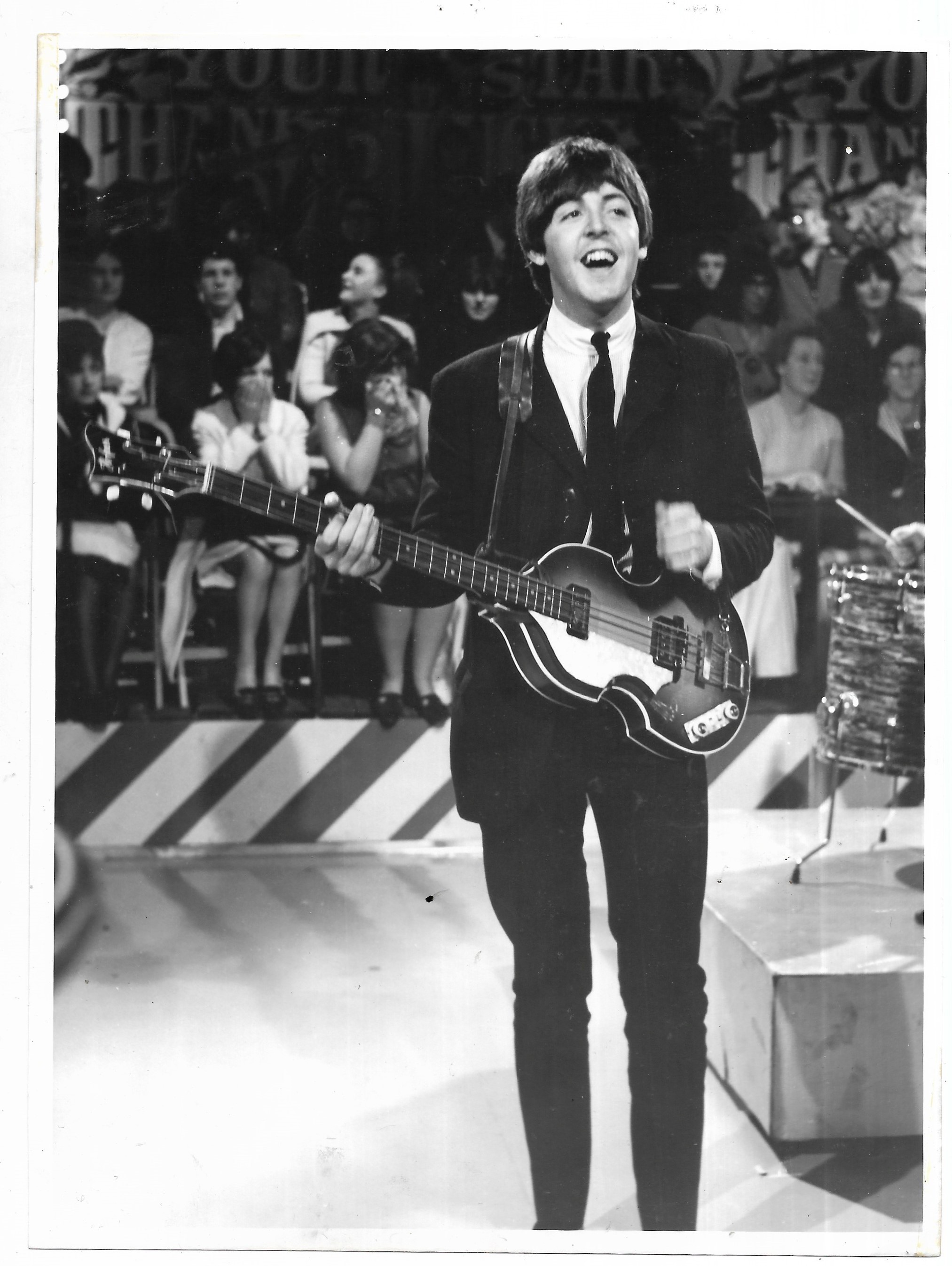 A collection of five photographs by Graham Spencer of The Beatles on Thank Your Lucky Stars. These - Image 5 of 6
