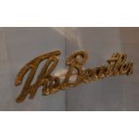 The Beatles script Brooch UK 1964