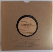 Philips Recording Studio Liverpool 7” acetate complete with sleeve