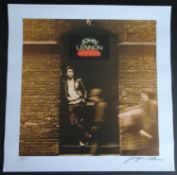 Jurgen Vollmer John Lennon Rock'n'roll limited edition album print 18/50 signed by photographer