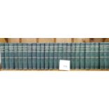 24 volumes of the works of W.H.Thackeray clothbound published 1878.