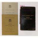 Political Interest: A leather bound Chelsea Waterworks company 'Acts Relating to the Company' from