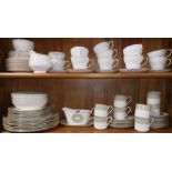 An extensive Royal Doulton Sonnet pattern tea and dinner service.