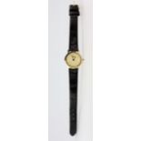 A lady's 9ct gold Rotary quartz wrist watch, L. 20.5cm.