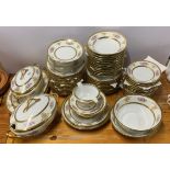 A superb very extensive Limoges porcelain dinner service. Mostly 12 settings.