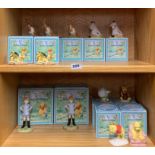 A quantity of Royal Doulton Winnie the Pooh collection figurines.