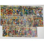 Approximately 76 Marvel comics including Marvel team up - Human Torch & Iceman (31), Daredevil (13),