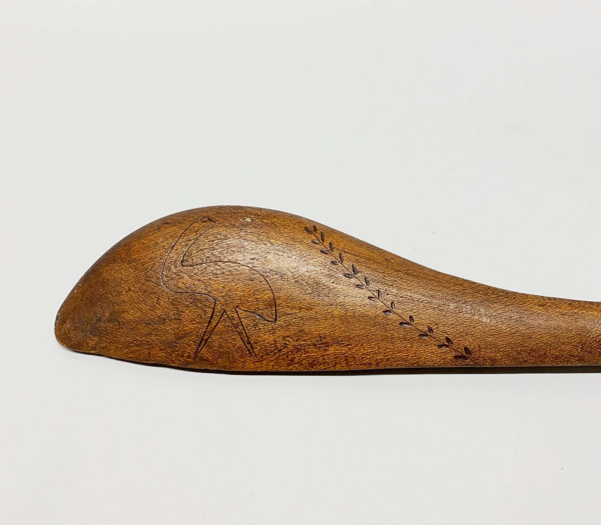 An Australian aboriginal hardwood club, L. 60cm. - Bild 3 aus 3