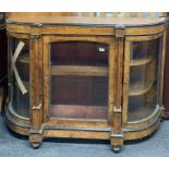 An 18th century French ormolu mounted and inlaid cabinet, 150 x 103cm. Left hand glass A/F.