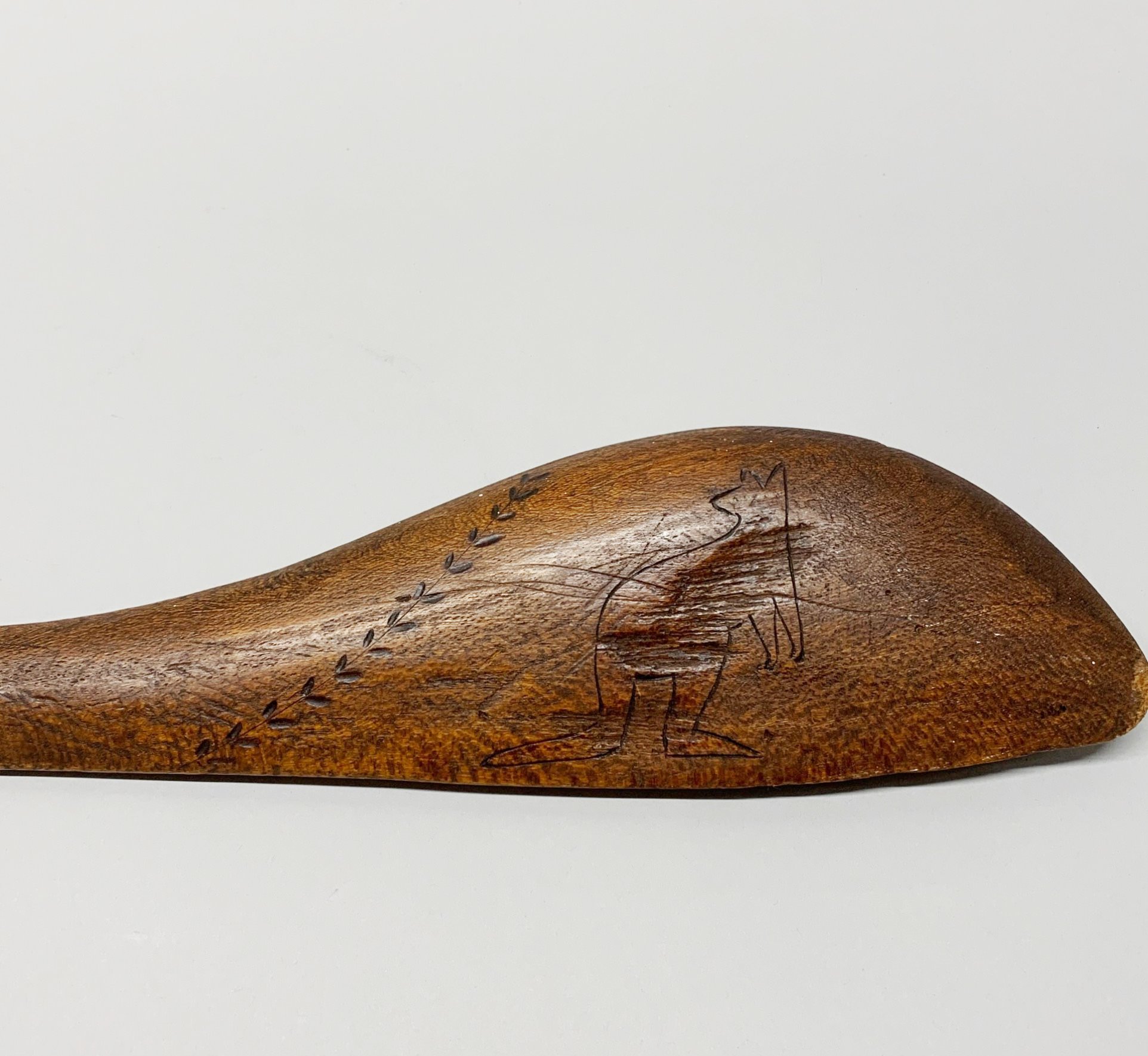 An Australian aboriginal hardwood club, L. 60cm. - Bild 2 aus 3