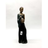 A limited edition 4961/5000 Soul Journeys Maasai figure of Atiya (joyous gift), H. 38cm.
