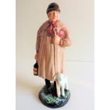 Royal Doulton Figurine The Shepherd By H Fenton. Vintage Royal Doulton Figurine HN1975 The