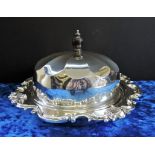 Antique Art Nouveau Silver Plate Muffin Dish/Warmer c.1890's. A handsome W & G Sissons of