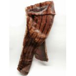 A superb ladies' dark mink stole.