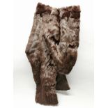 A superb ladies' dark mink stole.