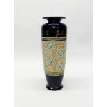 A large Doulton Slater stoneware vase c. 1910, H. 36cm.