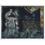 Elena Shichko, "Sacrament of Transformation", etching, mezzotint, aquatint, paper, 65 x 50cm, c.