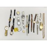 A quantity of mixed watches.