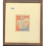 Henri Matisse (French, 1869-1954): A 1940's framed lithograph, frame size 29 x 35cm. Provenance: