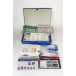 Quantity of first day covers and commemorative stamp sets.