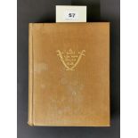 A large clothbound edition of Seven pillars of wisdom, T. E. Lawrence, fourth impression 1935,