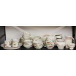 A quantity of mixed china items including Royal Worcester.