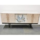 A matching 1960's sideboard, 171 x 44 x 80cm.